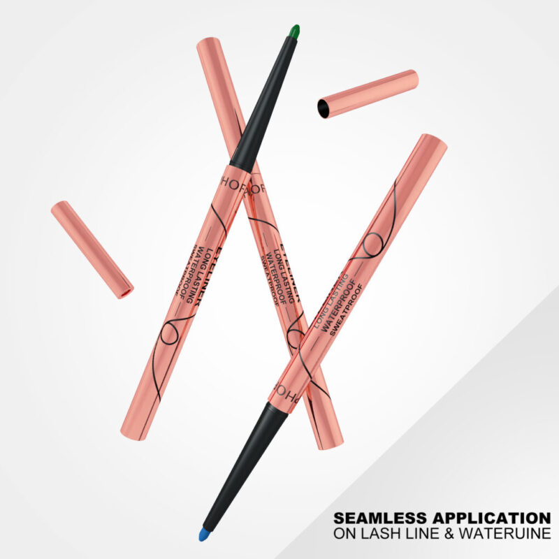 PHOFAY Waterproof Color Eyeliner Kit - 8 Vibrant Shades for Creative Eye Looks - Image 4
