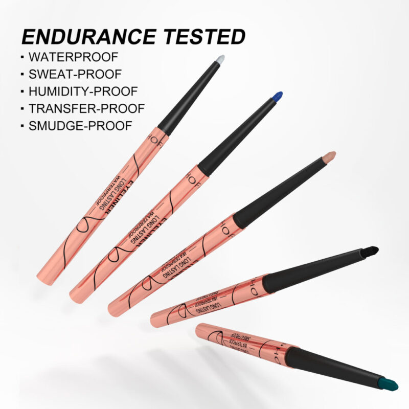 PHOFAY Waterproof Color Eyeliner Kit - 8 Vibrant Shades for Creative Eye Looks - Image 5