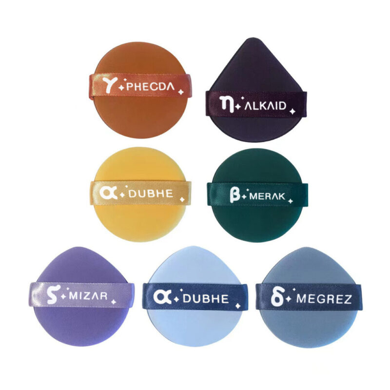 7-Piece Luxury Makeup Blending Sponge Set – Ultra Soft Beauty Blenders for Flawless Foundation & Concealer Application - Image 2