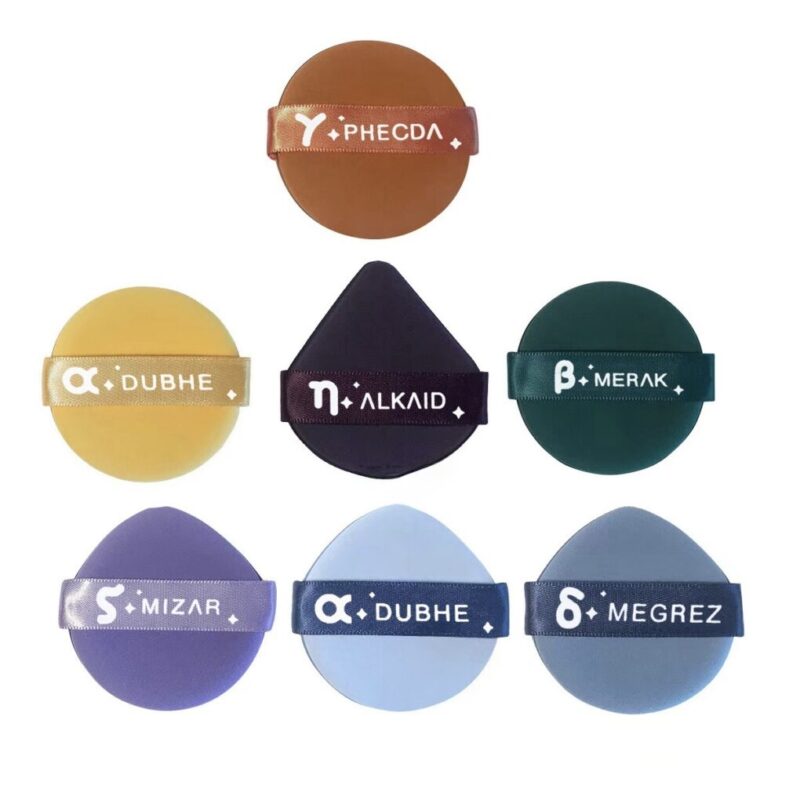 7-Piece Luxury Makeup Blending Sponge Set – Ultra Soft Beauty Blenders for Flawless Foundation & Concealer Application - Image 3