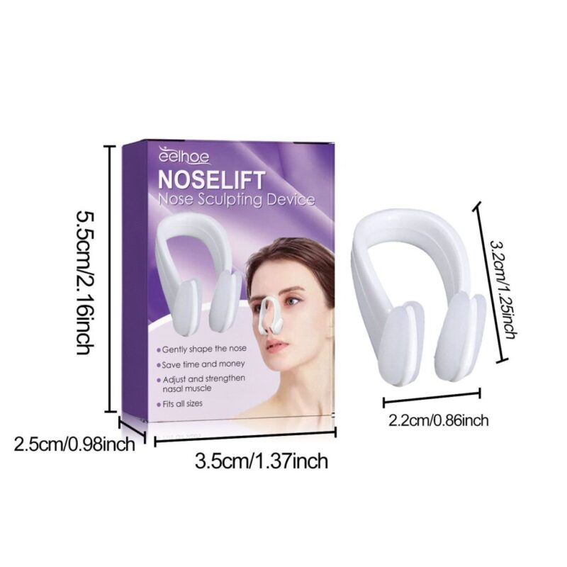 EELHOE Nose Contour Shaper & Lifter - Instant Non-Surgical Nose Reshaper for High Bridge, Slimmer Profile & Symmetrical Shape (Perfect for Makeup & Beauty Routines) - Image 2
