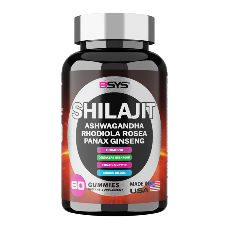 Shilajit Glow Gummies – 8-in-1 Beauty Boost