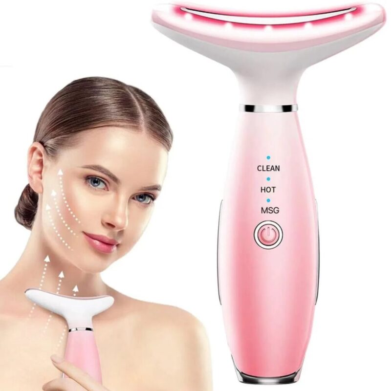 3-in-1 Facial Lamp; Neck Massager – Sculpting Tool with Heat Lamp - Image 2