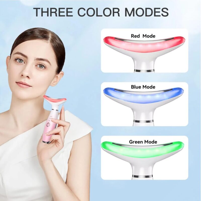 3-in-1 Facial Lamp; Neck Massager – Sculpting Tool with Heat Lamp - Image 7