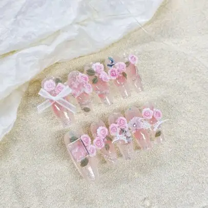 Handcrafted UV Nail Decals – Easy Apply Beauty Stickers