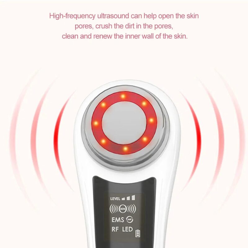 5-in-1 RF Lamp; EMS Face Machine – Anti-Aging Lamp; Skin Tightening - Image 5