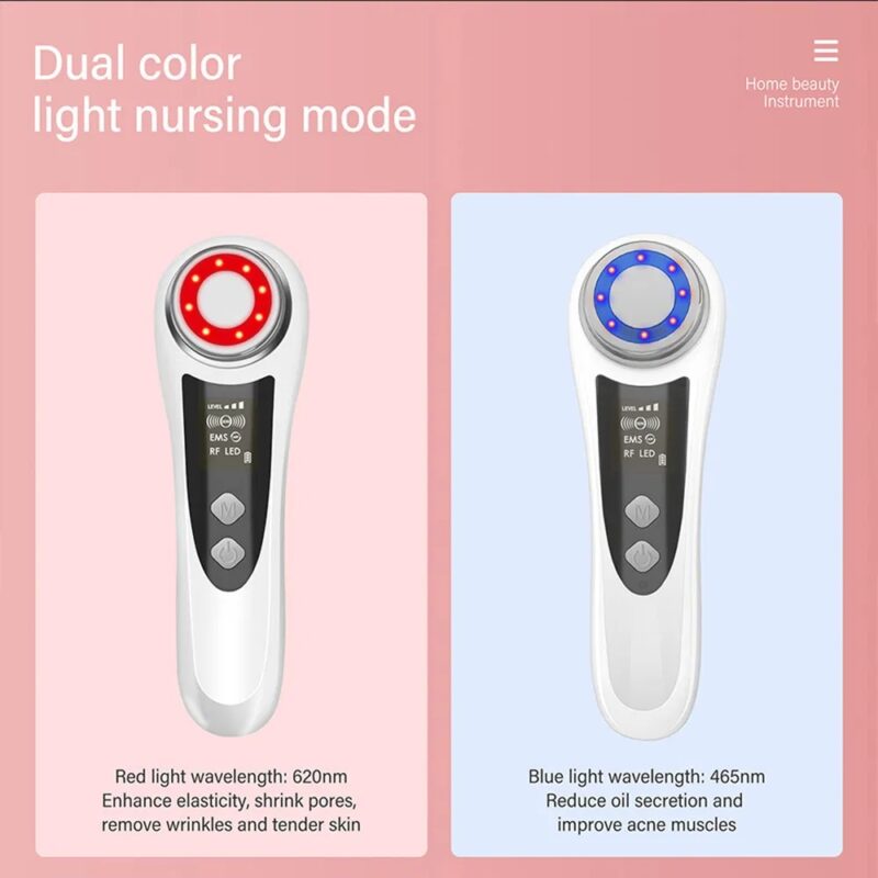 5-in-1 RF Lamp; EMS Face Machine – Anti-Aging Lamp; Skin Tightening - Image 2