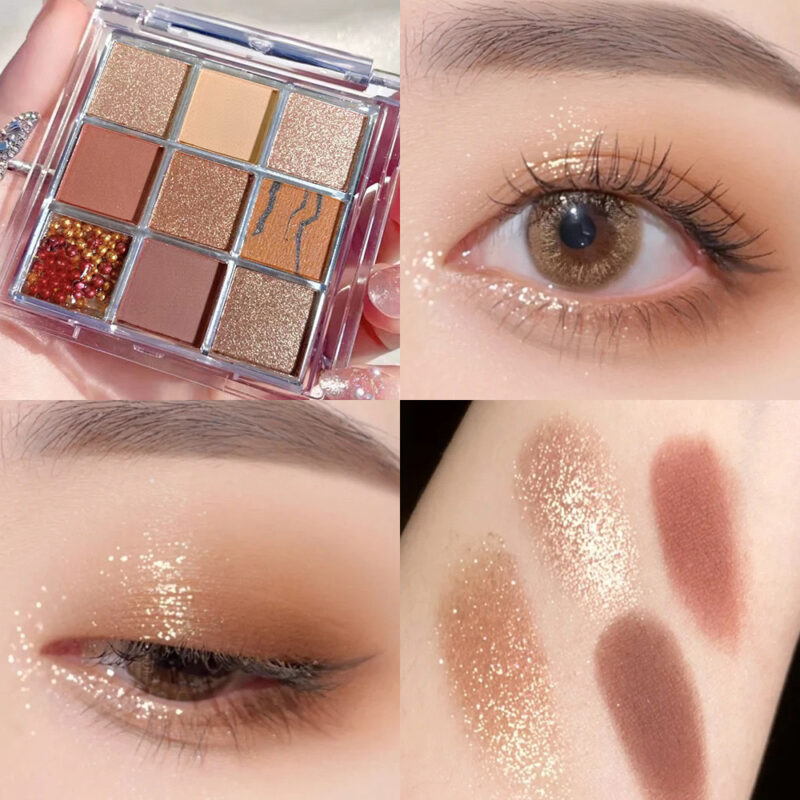 Everyday Nude Eyeshadow Palette – Soft Mattes & Shimmers | Blendable, Long-Wear, All Skin Tones - Image 4
