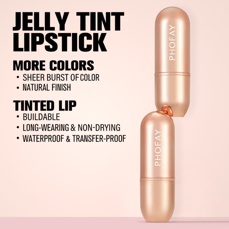 PHOFAY Moisturizing Jelly Warm Lipstick - Image 5