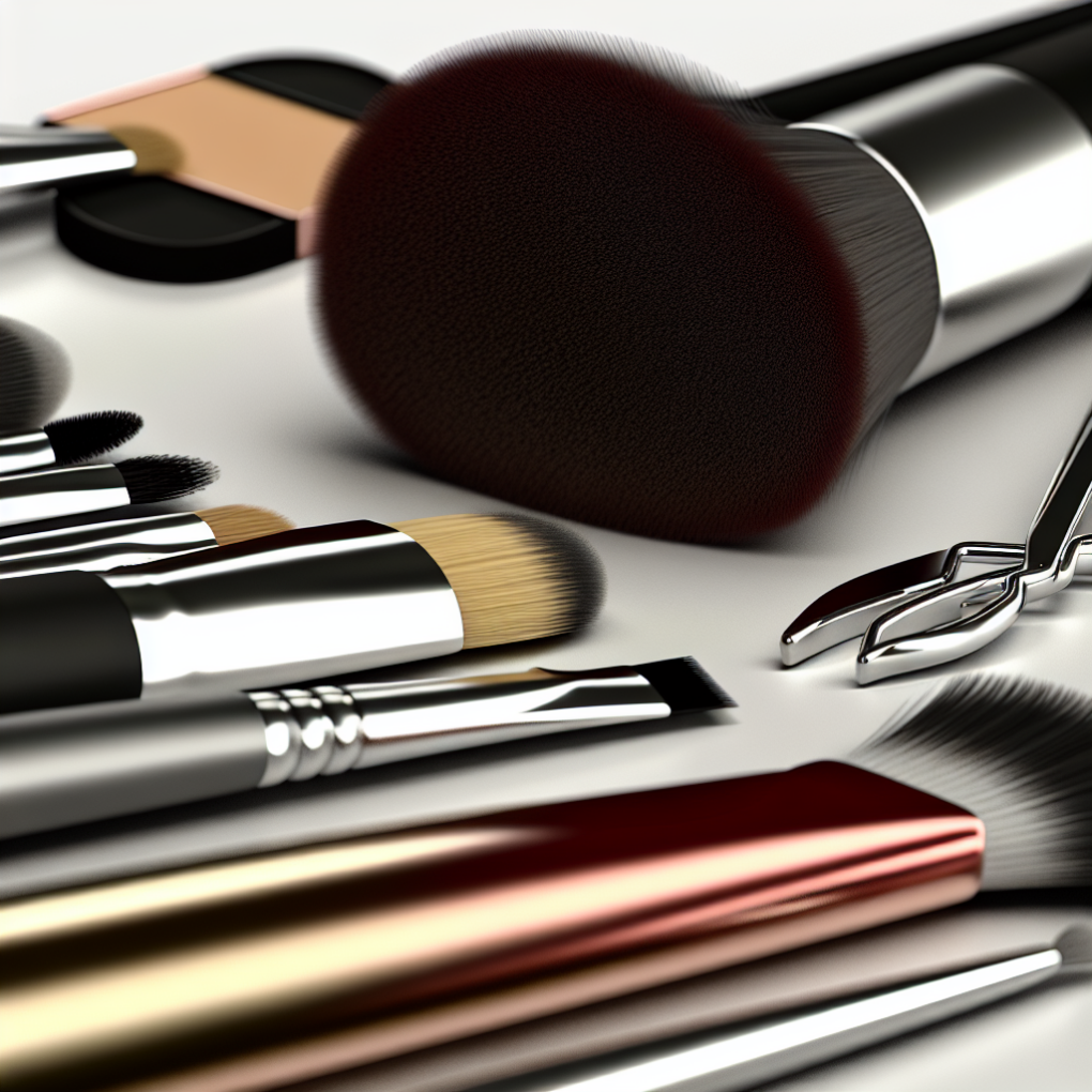 A collection of high-quality makeup tools.