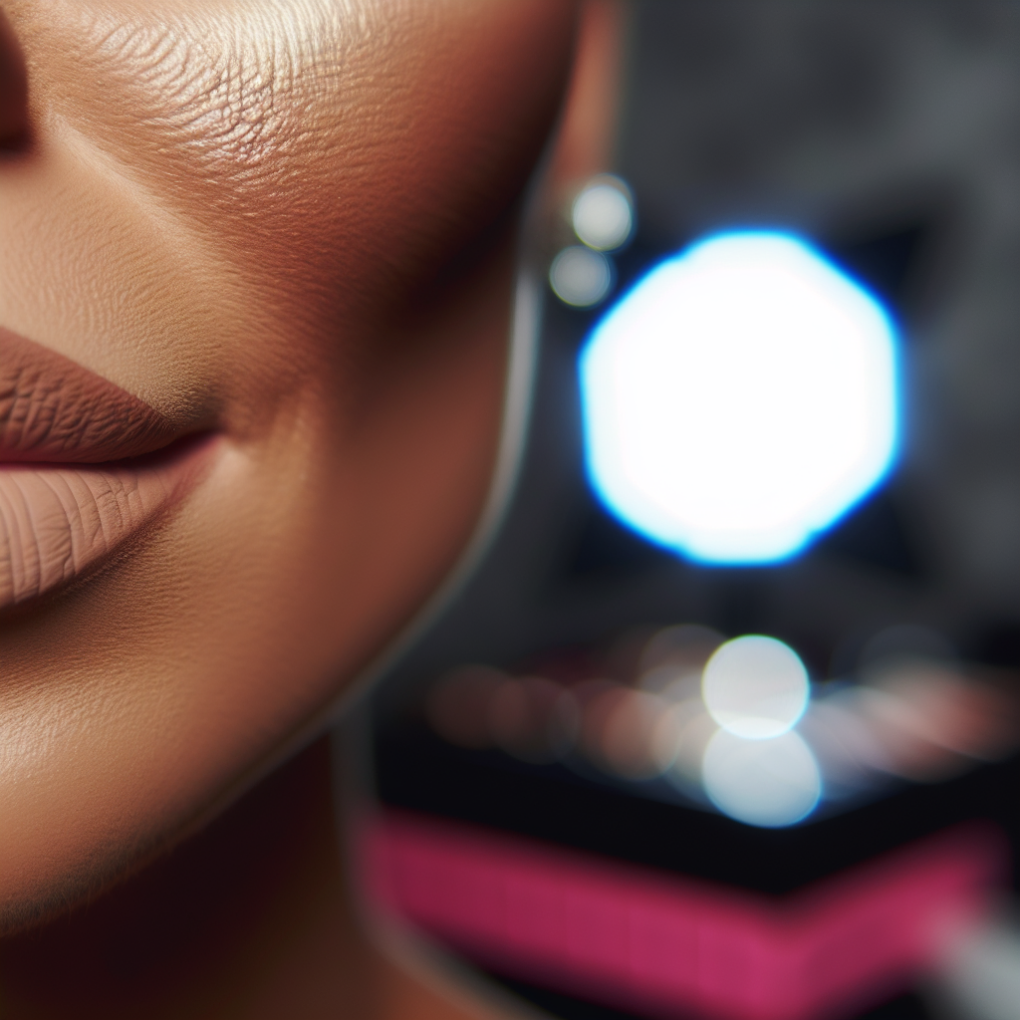 A professional makeup artist's flawless work.